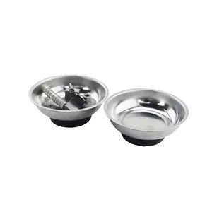 3/ 4/ 5/ 6 Inch Auto Kendaraan Memperbaiki Magnetic Stainless Steel Bagian Alat Tray, Hidangan Mangkuk untuk Mur, Sekrup, Baut Penyimpanan