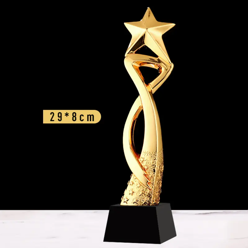 Wholesale sublimation Custom Engraved Resin Trophy Customized Trophy Creative Trophy