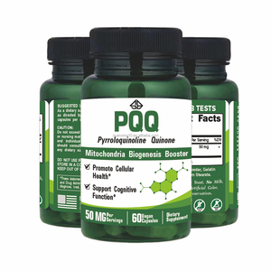 Complément PQQ 50mg 60 Capsules pour l'Amélioration Cognitive, l'Énergie Cellulaire et le Soutien Immunitaire (OEM) - Product Image 3