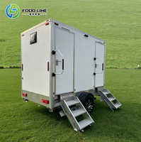Remorque toilette sur roues Remorque toilette WC Remorque toilette haut de gamme