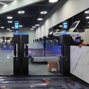 Acrylic Swing Turnstile Entrance <strong>Access</strong> <strong>Control</strong> Swing Barrier Gate Gym Amusement Park - Product Image 5