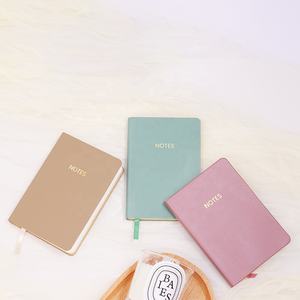 Mini livres <span class=keywords><strong>de</strong></span> <span class=keywords><strong>poche</strong></span> bon marché Faux cuir conception personnalisée impression couverture souple mignon bloc-notes - Product Image 1