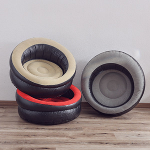 Canapé gonflable pour adultes, épais, pliable, portable, pour l'extérieur, rouge XLM 7 - Product Image 2