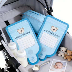 Bolsa Desechable para Almacenar Leche en Polvo |   Bolsa de Viaje Pre-Porcionada |   Libre de BPA y apto para uso alimentario, para la nutrición de bebés y adultos - Product Image 2