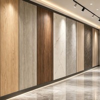 Panneau mural en bambou, plaque de charbon de bois, plaque de métal, panneau miroir, plaque de cristal de carbone, placage de bois