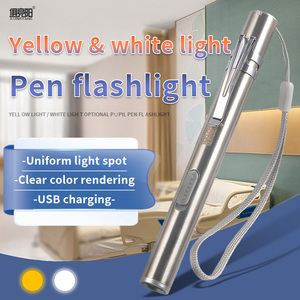 Mini Linterna Recargable USB de Alta Luminosidad, Linterna Médica Portátil para Enfermeras, Médicos, Otorrinolaringólogos y Revisión de Pupilas - Product Image 3