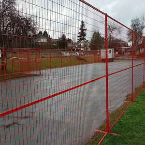Barriera temporanea di controllo della folla del pannello impermeabile portatile Standard del recinto di sicurezza di evento del Canada per la recinzione sostenibile del sito - Product Image 6
