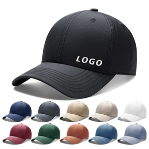 Waterproof <strong>Large</strong> Brimmed Duckbill Satin Polyester High Premium Quality Blank Custom Embroidered <strong>Baseball</strong> <strong>Cap</strong> With logo - Product Image 1