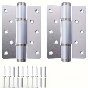 Charnière de porte dissimulée JYCHardware, charnière de porte de placard silencieuse à amortissement hydraulique en aluminium spatial de 3 mm - Product Image 4