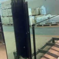 Verre trempé OEM en gros, haute dureté, résistant aux chocs, creux, décoratif, pour dessus de table et panneaux de construction