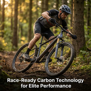 <span class=keywords><strong>Bicicleta</strong></span> de Montaña de 27.5''/29'' de Fibra de Carbono, <span class=keywords><strong>Bicicleta</strong></span> MTB para Dirt Jump, Todoterreno, <span class=keywords><strong>12</strong></span> Velocidades, Suspensión Completa - Product Image 6