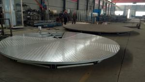 Panel de aluminio sin óxido, plataforma giratoria <span class=keywords><strong>para</strong></span> coche, plato giratorio <span class=keywords><strong>para</strong></span> escenario, plato giratorio <span class=keywords><strong>para</strong></span> estacionamiento de coche - Product Image 3