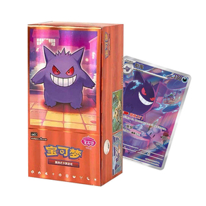 MT Venta al por mayor Original chino Pokemoned Gem Pack Vol 3 Gengar Ex Art Ilustración Flash Energy <span class=keywords><strong>Cards</strong></span> Pokemoned TCG Trading Card - Product Image 1