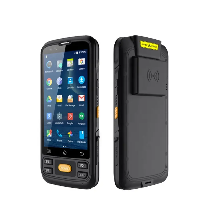 Perangkat PDA Industri NFC Android 12 Baru Harga Murah Scanner Reader QR Handheld Barcode Scanner untuk Manajemen Gudang