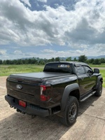 Couverture de benne électrique en alliage d'aluminium, rigide et enroulable, pour camionnettes Ford F-150 Ranger, étanche, rétractable, avec système de verrouillage