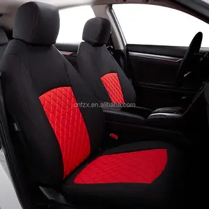 Acessórios interiores para decoração de carros, conjunto completo de almofadas de couro esportivo luxuosas para assentos de carros