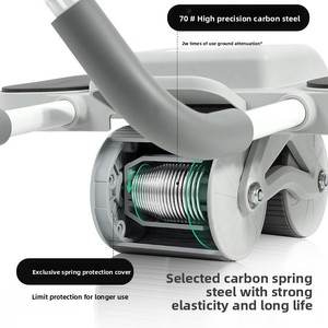 Dört tekerlekli <span class=keywords><strong>ABS</strong></span> karın kası geliştirme tekerleği modeli 0-1360 çevre dostu kıvrım makinesi zayıflama karın kası eğitim aracı ev fitness ekipmanları - Product Image 5