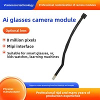 Module de caméra pour lunettes IA, résolution 8 mégapixels (1280x720/1600x1200), interface MIPI, stockage USB pour casques VR, éducatif