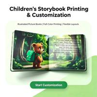 Livre d'histoires pour enfants personnalisé en gros, livre d'images pour l'heure du coucher des enfants avec couverture rigide OEM