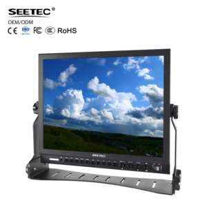 Seetec P150-3HSD <span class=keywords><strong>15</strong></span> "HD Phát sóng màn hình | <span class=keywords><strong>3G</strong></span>-<span class=keywords><strong>SDI</strong></span>/HDMI/YPbPr | nhôm OEM nhà máy trực tiếp tùy chỉnh logo - Product Image 1