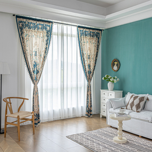 <span class=keywords><strong>Tende</strong></span> Classiche Bohémien <span class=keywords><strong>Etniche</strong></span> Chic, Stampa Digitale, Adatte per Feste, Vita Quotidiana, Hotel Familiari, Bar - Product Image 3