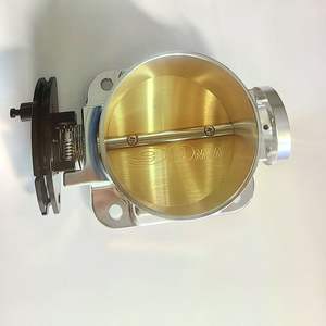 Corps de papillon d'admission universel en aluminium à haut débit de 90MM CNC pour toyota 2JZ ,1JZ - Product Image 1