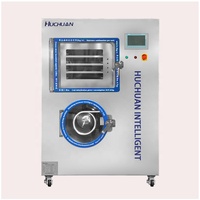 Huchuan industriële vriesdroogmachine voor voedselverwerking, grote capaciteit, SUS304 roestvrij staal, PLC-gestuurd, gasverwarming