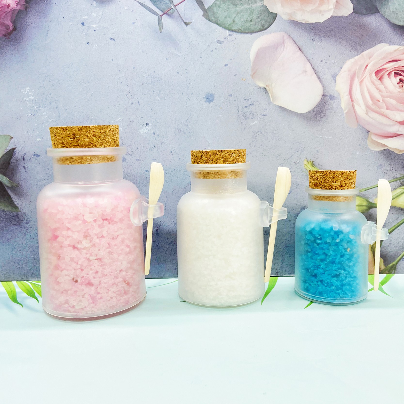 OEM частная торговая марка, чистый натуральный кристалл лаванды, желе, педикюр, спа, Замачивание ног, увлажнение, отбеливание ног, соль для ванны, скраб