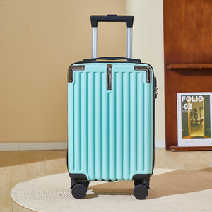 Maleta de Viaje Personalizada de 18 Pulgadas, ABS+PC, Unisex, Diseño de Dibujos Animados, Esquinas Metálicas Modernas, Ligera, Impermeable, con Ruedas Giratorias - Product Image 3