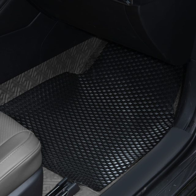 Diamond Universal Sublimation Row Fur Free Shipping 5d Car Floor PVC Mats Luxury Heavy Car Carpet 4 Pieces Car Mats