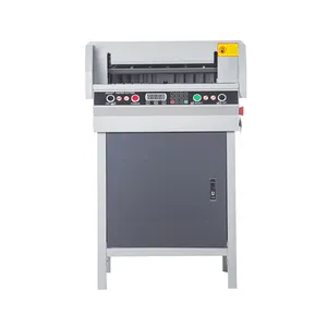 G450VS + ofis ekipmanları dijital elektrik A3 kağıt kesme makinesi sayısal kontrol ile