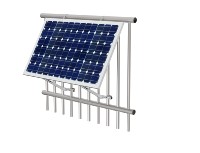 Support de montage solaire réglable pour balcon, système de montage de panneaux solaires photovoltaïques, usine