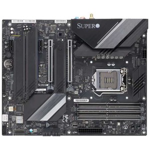 สำหรับเมนบอร์ด Supermicro C9Z590-CGW สำหรับเดสก์ท็อป รองรับการโอเวอร์คล็อก Wi-Fi ชิปเซ็ต Intel <span class=keywords><strong>Z590</strong></span> สูงสุด 8 คอร์ 16 เธรด รองรับ DDR4-3200MHz - Product Image 2