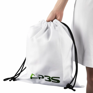 Không Dệt Mua Sắm Túi Vẽ Dây Bó Túi Tái Sử Dụng Có Thể In Logo Thời Trang Sáng Tạo Dây Kéo Ba Lô Với Dây Kéo - Product Image 5