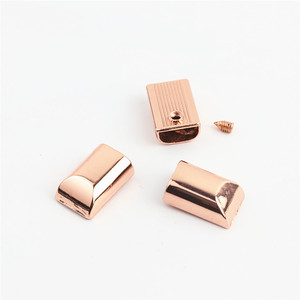 Accessoires pour sacs à bagages : Quincaillerie en <span class=keywords><strong>alliage</strong></span> de zinc, tirettes de fermeture éclair métalliques plaquées, fermoirs de queue, embouts de fermeture, embouts de ceinture, vis - Product Image 1
