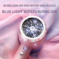 Sèche-cheveux électrique haute vitesse 1200W pour usage transfrontalier avec lumière bleue ionique et température constante pour le soin des cheveux à domicile ou en salon