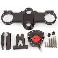 Kits de montaje de soporte de amortiguador estabilizador de dirección precio de fábrica anodizado de alta calidad CNC de carreras RC250 RC390 FonsenX