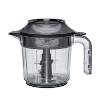 Mini hachoir à viande électrique 300W, mixeur 0,8L, tasse à jus portable 0,6L, robot culinaire multifonction, machine de cuisine pour hacher