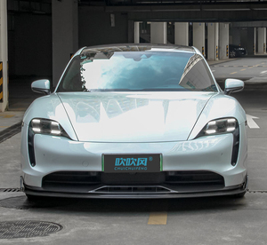 Nouveau Kit de pièces de pare-chocs de becquet de séparateur de diffuseur de lèvre avant en Fiber de carbone pour <span class=keywords><strong>Porsche</strong></span> <span class=keywords><strong>Taycan</strong></span> Cross Turismo carrosserie - Product Image 6