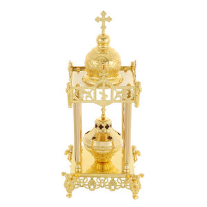 Tabernacle para oración de la Iglesia, caja de regalo, ceremonia religiosa, religioso, con Cruz de mano - Product Image 2
