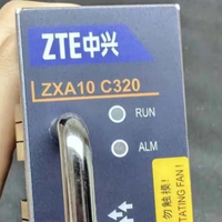 Chassis GPON OLT C320 2U 7-Slot Kartu Dual SMXA PRAM AC/DC Silver 100% Teruji Penggunaan Catu Daya Telekomunikasi