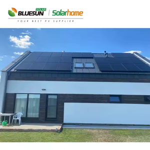 Panel Solar <span class=keywords><strong>Bluesun</strong></span> de 450 Watts Tipo N Topcon 450W 460W 470W Totalmente Negro Bifacial 460WP Paneles Solares Residenciales - Product Image 5