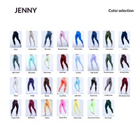 Pantalon de yoga respirant taille haute Jieni pour femme, idéal pour le sport en extérieur, la course et le fitness printemps-automne