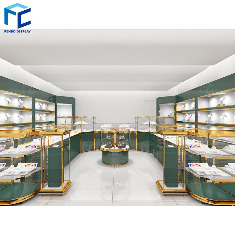 Luxury Jewelry Store Interior Design Penbo Fixtures