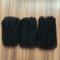 Extensions de cheveux de tressage en vrac de vague profonde naturelle vierge non traitée tresses Boho sans trame pour tresser des cheveux humains
