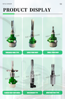 Diapason interrupteur de niveau de liquide Anti-corrosionLarge Sus304 réglage fourche vibrante Instruments de mesure du niveau de carburant interrupteur de capteur