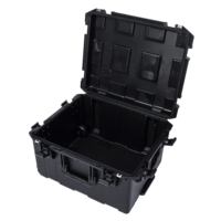 Valise de transport pour équipement VR en polypropylène PP-X6006, étanche IP67, avec support OEM/ODM, roues pivotantes et protection anti-poussière