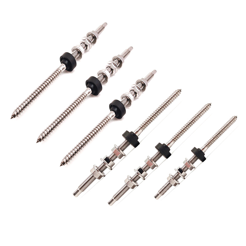 Wholesaler Solar Roof Mounting M10*300 Mm Metal Stainless Steel Double Head Hanger Bolt