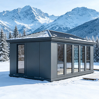Maison préfabriquée modulaire insonorisée et isolante thermiquement, personnalisable, appartement mobile préfabriqué pour plusieurs scénarios