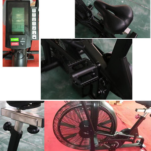 Vélo d'exercice commercial CE résistant au vent, vélo d'assaut, vélo d'exercice à ventilation et à résistance pour le <span class=keywords><strong>fitness</strong></span> - Product Image 6